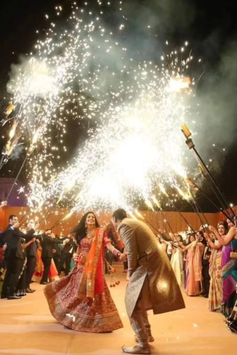 Bride groom entry concept delhi by Desiring Event Planners