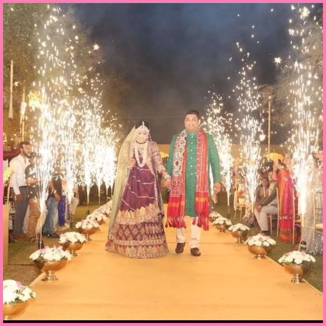 Bride groom grand entry delhi 01 by Desiring Event Planners