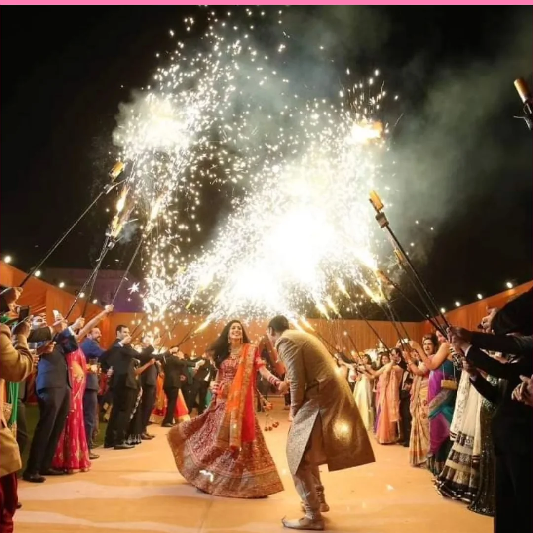 Bride groom grand entry delhi 03 by Desiring Event Planners